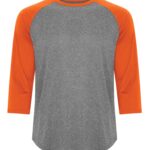 ATC™ PRO TEAM BASEBALL JERSEY - Charcoal Heather/Deep Orange - 2XL