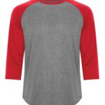 ATC™ PRO TEAM BASEBALL JERSEY - Charcoal Heather/True Red - 3XL