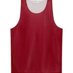 ATC™ PRO CLUB REVERSIBLE MESH TANK TOP - Deep Red/White - 3XL