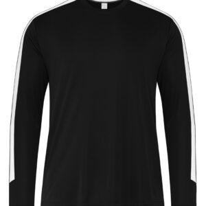 ATC™ PRO CLUB LONG SLEEVE TEE - Black/White - 2XL