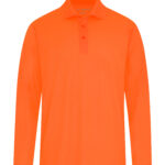 COAL HARBOUR® EVERYDAY SNAG RESISTANT LONG SLEEVE POLO - Safety Orange - XL