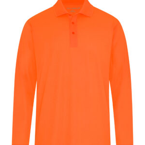 COAL HARBOUR® EVERYDAY SNAG RESISTANT LONG SLEEVE POLO - Safety Orange - 2XL