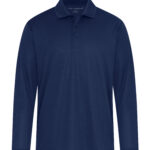 COAL HARBOUR® EVERYDAY SNAG RESISTANT LONG SLEEVE POLO - True Navy - S