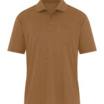 COAL HARBOUR® EVERYDAY SNAG RESISTANT POCKET POLO - Duck Brown - L