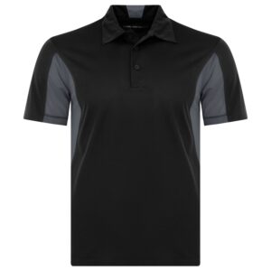 COAL HARBOUR® SNAG RESISTANT COLOUR BLOCK POLO - Black/Iron Grey - 2XL