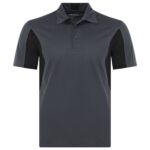 COAL HARBOUR® SNAG RESISTANT COLOUR BLOCK POLO - Iron Grey/Black - XS