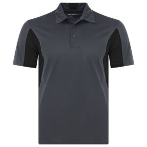COAL HARBOUR® SNAG RESISTANT COLOUR BLOCK POLO - Iron Grey/Black - XS