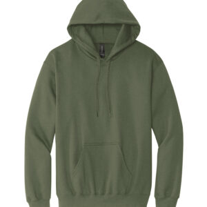 GILDAN® SOFTSTYLE® PULLOVER HOODIE - Military Green - L