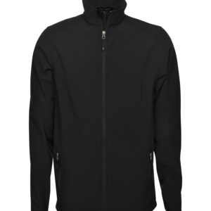 COAL HARBOUR® EVERYDAY WATER REPELLENT SOFT SHELL TALL JACKET - Black - 2XLT