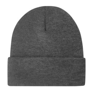 ATC WeRK™ FLEECE LINED KNIT CUFF BEANIE - Granite Heather* - OSFA