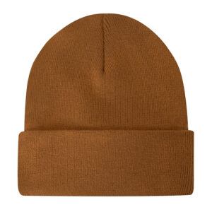ATC WeRK™ FLEECE LINED KNIT CUFF BEANIE - Caramel - OSFA