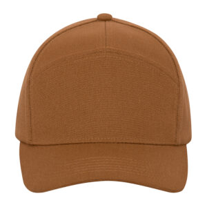ATC WeRK™ CANVAS 7-PANEL SNAPBACK CAP - Caramel - OSFA