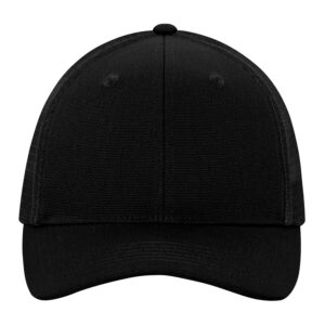 ATC WeRK™ CANVAS SNAPBACK TRUCKER CAP - Black/Black - OSFA