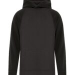 ATC™ GAME DAY™ FLEECE TWO TONE YOUTH HOODIE - Charcoal/Black - L