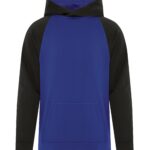 ATC™ GAME DAY™ FLEECE TWO TONE YOUTH HOODIE - True Royal/Black - L