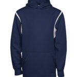 ATC™ PTECH® FLEECE VarCITY YOUTH HOODIE - True Navy/White - XL