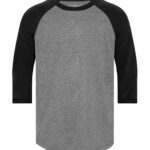 ATC™ PRO TEAM BASEBALL YOUTH JERSEY - Charcoal Heather/Black - L