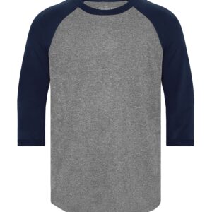 ATC™ PRO TEAM BASEBALL YOUTH JERSEY - Charcoal Heather/True Navy - L
