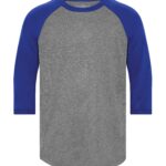 ATC™ PRO TEAM BASEBALL YOUTH JERSEY - Charcoal Heather/True Royal - M