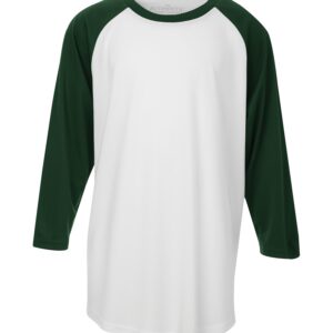 ATC™ PRO TEAM BASEBALL YOUTH JERSEY - White/Forest Green - L