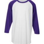 ATC™ PRO TEAM BASEBALL YOUTH JERSEY - White/Purple - XL