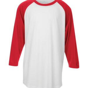 ATC™ PRO TEAM BASEBALL YOUTH JERSEY - White/True Red - L