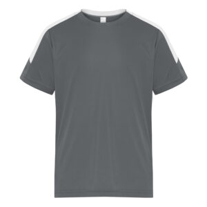 ATC™ PRO CLUB YOUTH TEE - Coal Grey/White - L