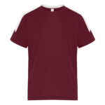 ATC™ PRO CLUB YOUTH TEE - Maroon/White - S