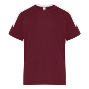 ATC™ PRO CLUB YOUTH TEE - Maroon/White - L