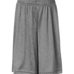 ATC™ PRO TEAM YOUTH SHORTS - Charcoal Heather - XL