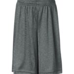 ATC™ PRO TEAM YOUTH SHORTS - Graphite Heather - L