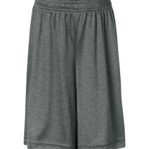 ATC™ PRO TEAM YOUTH SHORTS - Graphite Heather - L