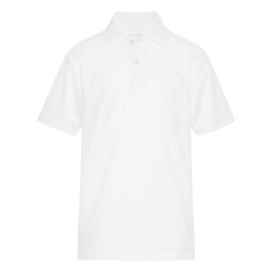 COAL HARBOUR® EVERYDAY SNAG RESISTANT YOUTH POLO - White - L