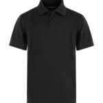 COAL HARBOUR® SNAG RESISTANT YOUTH POLO - Black - S