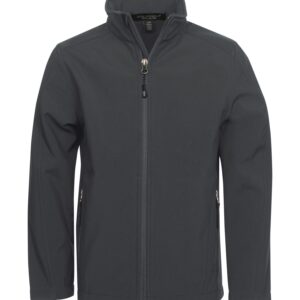 COAL HARBOUR® EVERYDAY WATER REPELLENT SOFT SHELL YOUTH JACKET - Graphite - XL