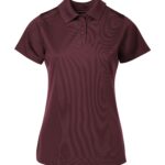 COAL HARBOUR® SNAG PROOF POWER LADIES' POLO - Maroon - S
