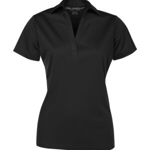 COAL HARBOUR® EVERYDAY LADIES' POLO - Black - 2XL