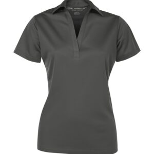 COAL HARBOUR® EVERYDAY LADIES' POLO - Steel Grey - 2XL
