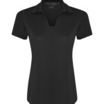 COAL HARBOUR® CITY TECH SNAG RESISTANT LADIES' POLO - Black - L
