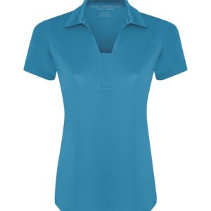 COAL HARBOUR® CITY TECH SNAG RESISTANT LADIES' POLO - Blue Wake - 2XL