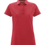 COAL HARBOUR® COTTON SELECT SOIL RELEASE LADIES' POLO - True Red - XS