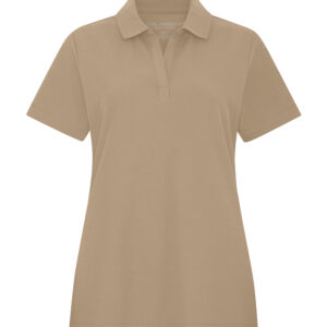 COAL HARBOUR® EVERYDAY CVC LADIES’ POLO - Dark Sand - 2XL