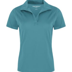 COAL HARBOUR® SNAG RESISTANT LADIES' POLO - Tropic Blue - 2XL