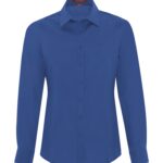 COAL HARBOUR® EVERYDAY LONG SLEEVE WOVEN LADIES' SHIRT - True Royal - 4XL