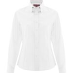 COAL HARBOUR® NON-IRON 100% COTTON TWILL LADIES' SHIRT - White - 3XL