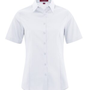 COAL HARBOUR® EVERYDAY SHORT SLEEVE WOVEN LADIES' SHIRT - True White - M