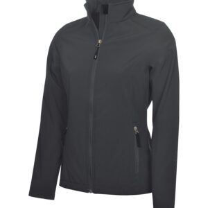 COAL HARBOUR® EVERYDAY WATER REPELLENT SOFT SHELL LADIES' JACKET - Graphite - 2XL