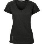 OGIO® ENDURANCE PULSE LADIES' V-NECK - Blacktop - 4XL