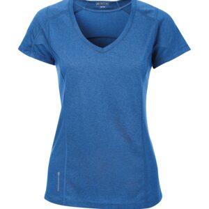 OGIO® ENDURANCE PULSE LADIES' V-NECK - Electric Blue - 2XL