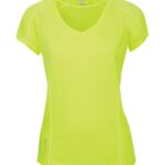 OGIO® ENDURANCE PULSE LADIES' V-NECK - Pace Yellow - XL